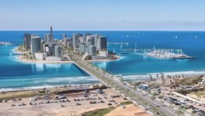 בחזרה לעתיד: הצצה מיוחדת לאי המלאכותי שיבנה מול חופי תל אביב