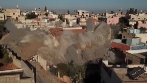 כוחות הביטחון הרסו את בתי המחבלים מהפיגוע באריאל • תיעוד