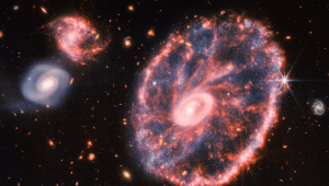 מרהיב: טלסקופ ווב חשף תיעוד חדש של גלקסיה נדירה • צפו