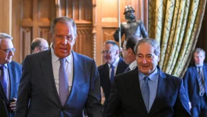 שר החוץ הרוסי נפגש עם מקבילו הסורי: "מגנים את תקיפות ישראל"