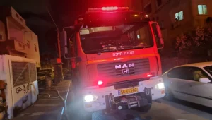 שריפה פרצה בדירה בחיפה: גבר כבן 60 במצב קשה