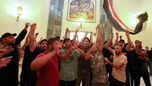 עיראק: מפגינים השתלטו על ארמון הנשיאות בבגדד