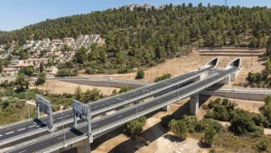 כניסה חדשה לירושלים: כביש 16 ייפתח הלילה לתנועה