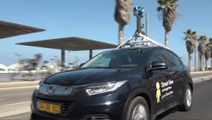 חייכו, גוגל מצלמת אתכם: המכונית שמתעדת את הרחובות בישראל