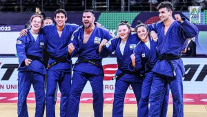 בזכות ניצחון על הולנד: מדליית ארד לנבחרת הג'ודו באליפות העולם