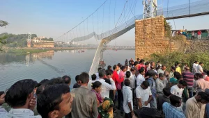 אסון קריסת הגשר בהודו: 8 נחקרו בחשד למעורבות במחדל