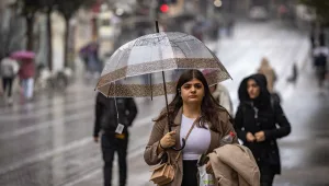 התחזית: הטמפ' יישארו נמוכות, גשם מקומי קצר בצפון ובמרכז