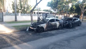 רכבי משפחתו של יוסי מוסלי הוצתו בסביון - רימון נזרק לעבר הבית
