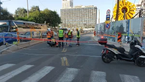 הפעם במרכז העיר: בולען נפער בכביש בתל אביב