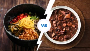 מרק קוקסי קוריאני או פיג'ואדה ברזילאית: מי ינצח בקרב במטבח?