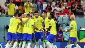 ברזיל הביסה 1:4 את דרום קוריאה ותפגוש את קרואטיה ברבע הגמר