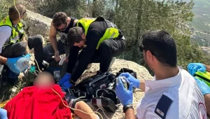 בת 40 נפצעה באורח קשה לאחר שרכבה התדרדר לוואדי בהר תבור