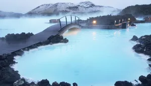 ביקור יוצא דופן בלגונה הכחולה באיסלנד