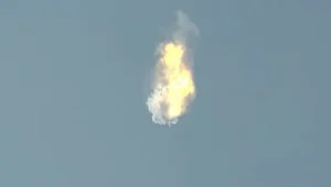 דקות אחרי השיגור: חללית הענק של SpaceX התפוצצה באוויר
