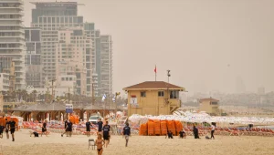 בגלל רוחות מסיני: זיהום אוויר כבד ברוב חלקי הארץ
