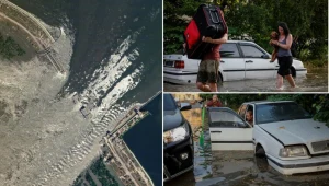 רבבות פונו אחרי פיצוץ הסכר, עיירות הוצפו: "אסון עם השלכות חמורות"