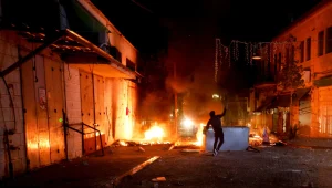 הפלסטינים: "צלם עיתונות נפגע בראשו מירי צה"ל ברמאללה"