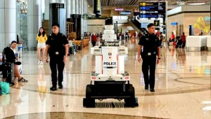 "כמו פרק של מראה שחורה": רובוטים-שוטרים בשדה"ת בסינגפור