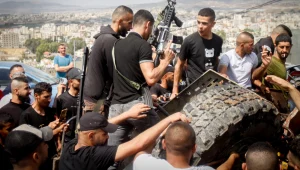 לאחר הפעילות בג'נין: פלסטיני נהרג לאחר שיידה בקבוק תבערה
