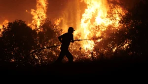 אגן הים התיכון עולה באש: עשרות הרוגים בגל השריפות