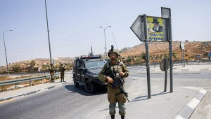 ניסיון פיגוע דריסה בדרום הר חברון: לוחם נפצע קל, המחבל חוסל