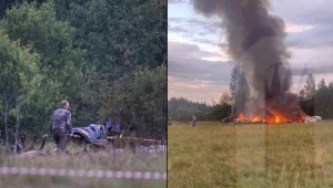 הערכות: מטוסו של פריגוז'ין התרסק עקב פיצוץ חזק