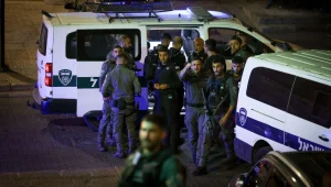 סוכל פיגוע בירושלים: מחבלת ניסתה לדקור שוטר - ונעצרה