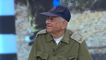 "גויסנו לכל החיים": לוחם הלח"י בן ה-95 שהתגייס למילואים