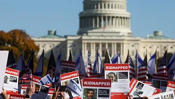 מאות אלפים בעצרת תמיכה בישראל בוושינגטון; הרצוג: "מצדיע לכם"
