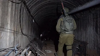 "לא ראינו דבר כזה": בתוך המנהרה הגדולה ביותר שנחשפה בעזה