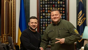 בעיצומה של המלחמה: זלנסקי פיטר את רמטכ"ל צבא אוקראינה