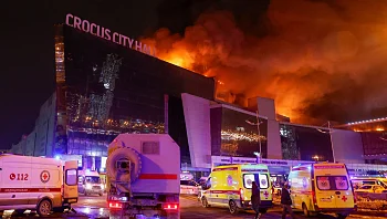 דאעש קיבל אחריות: לפחות 60 נרצחו בפיגוע ירי ליד מוסקבה