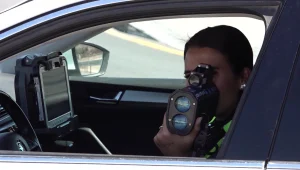 דוח בדרך לחופשה: שוטרים במבצע אכיפה בכביש 90 בדרך לאילת
