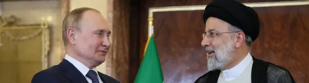 נשיא איראן לפוטין: "אולצנו לצאת למתקפה, לא מעוניינים בהסלמה"