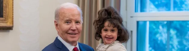 "זה היה נפלא": המפגש בין אביגיל בת ה-4 לנשיא ביידן