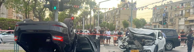לאחר שביקר בזירת הפיגוע: רכבו של בן גביר התהפך, השר פונה לביה"ח