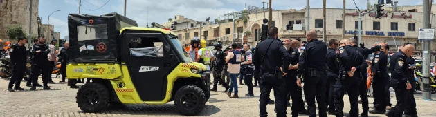 פיגוע דקירה בירושלים: לוחם מג"ב נפצע בינוני, המחבל נוטרל