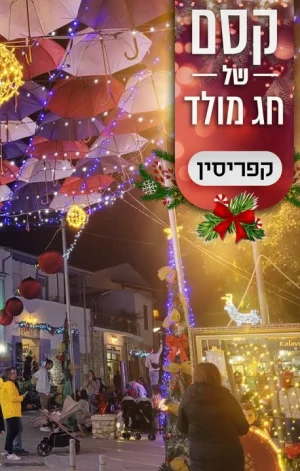 קסם של חג מולד | חווית כריסטמס מיוחדת רק 40 דקות טיסה מישראל