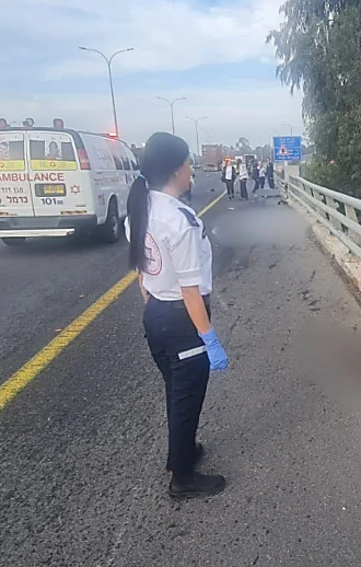 תאונה קטלנית בצפון: גבר ואישה עצרו בצד - ונהרגו מפגיעת משאית