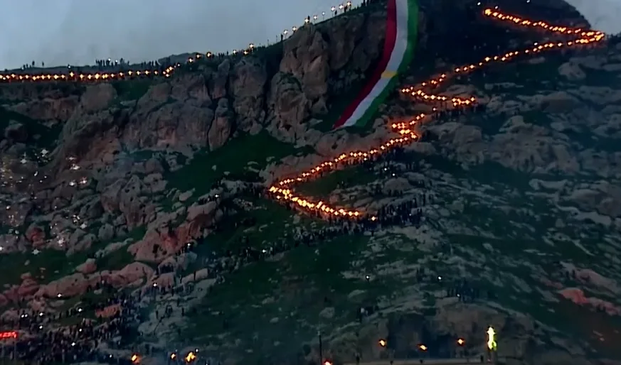 הכורדים באיראן חוגגים את חג הנוורוז