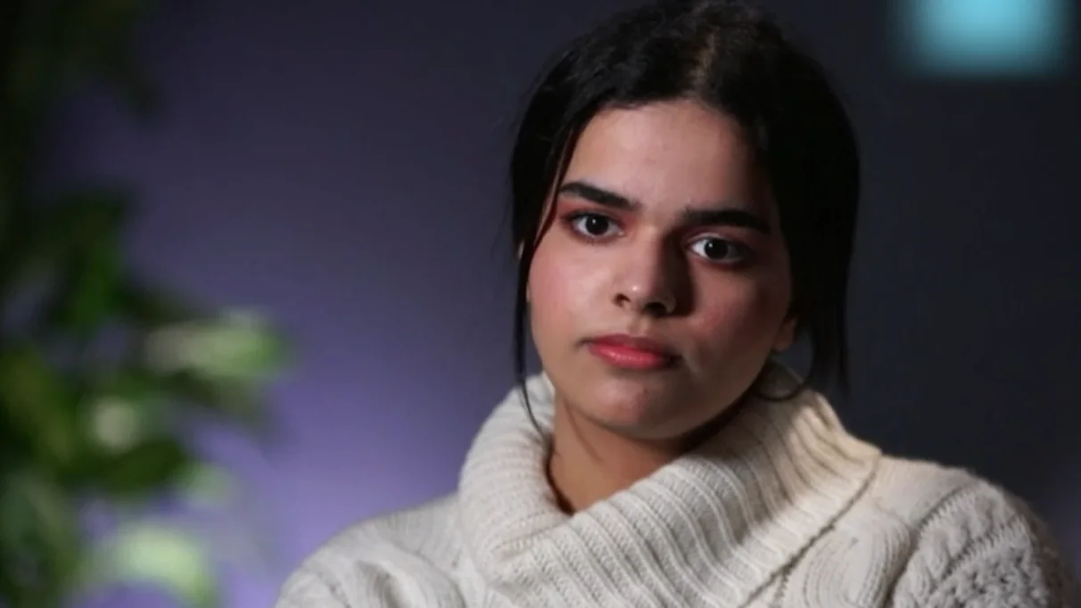רהף מוחמד אלקונון, סעודית בת 18 שברחה מהממלכה