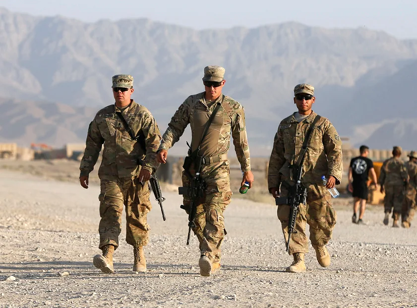 חיילי צבע ארצות הברית על אדמת אפגניסטן