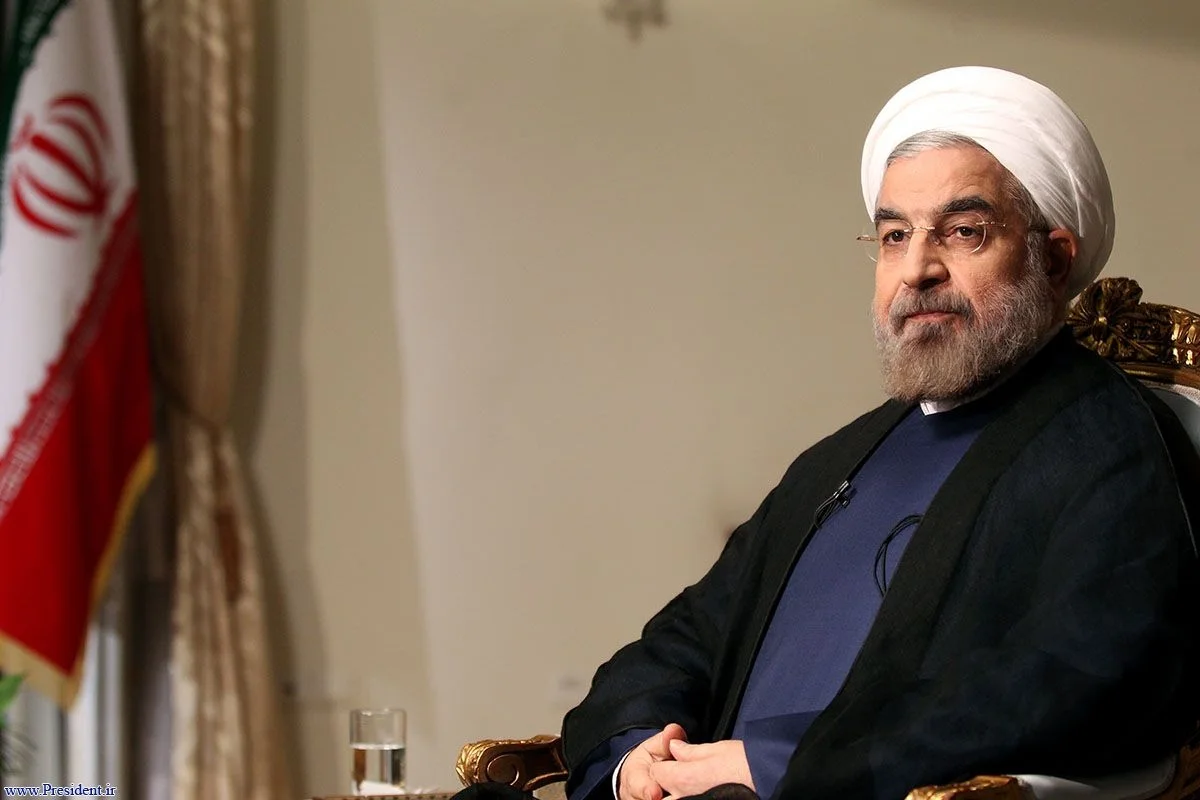נשיא איראן, חסן רוחאני. "אין נושא שלא ניתן לדון עליו"