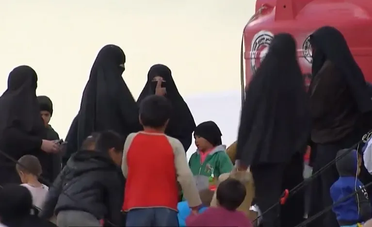 מחנה הפליטים בסוריה, שבו מצאה קארן את משפחתה