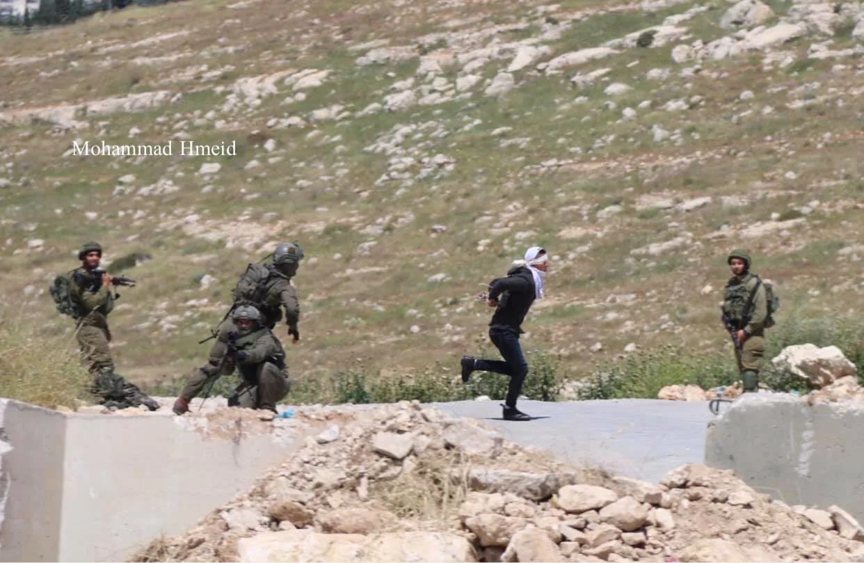 פלסטיני אזוק בורח ממעצר סמוך לכפר תקוע