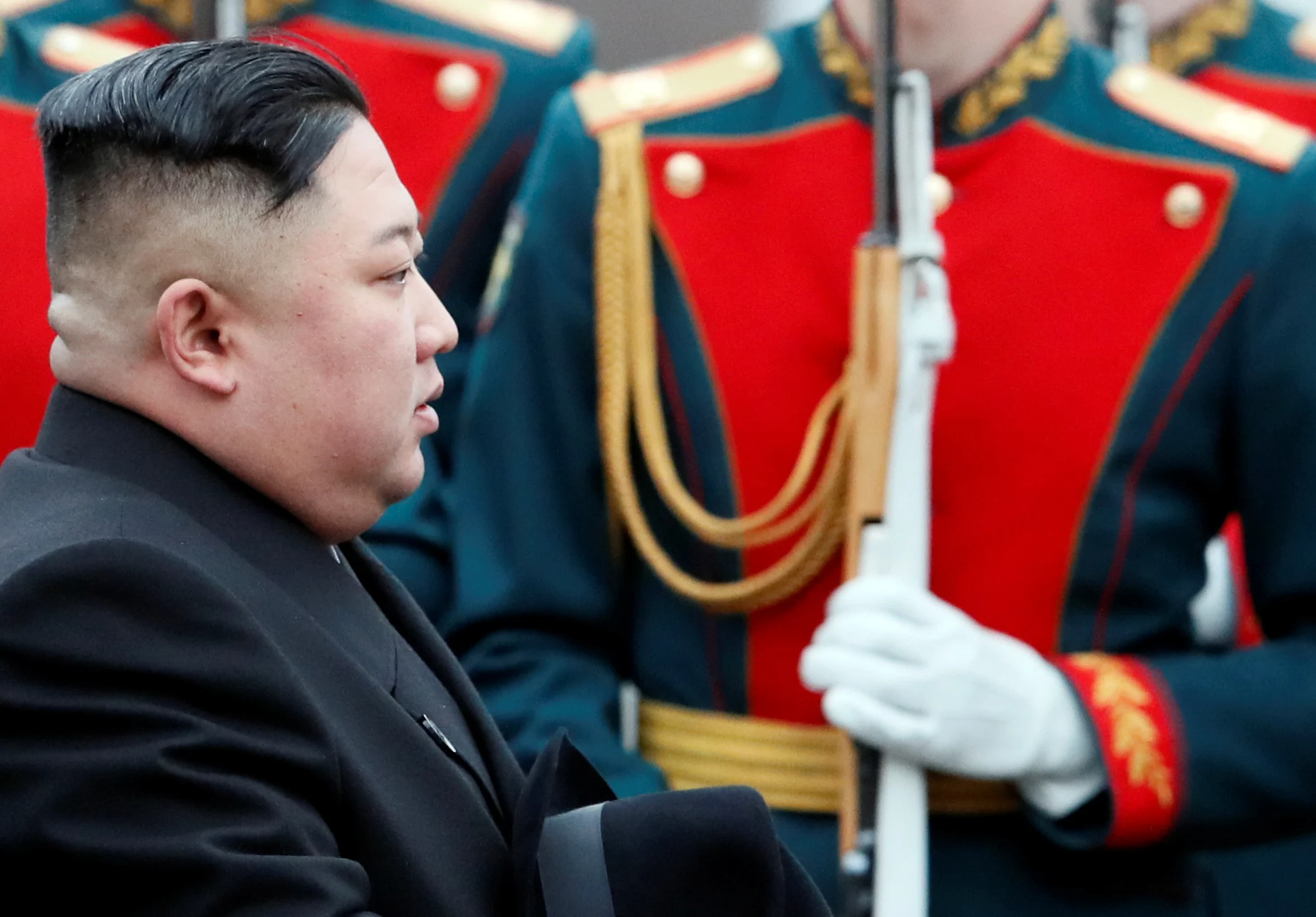 קים ג'ון און, מנהיגה של צפון קוריאה, מגיע לרוסיה