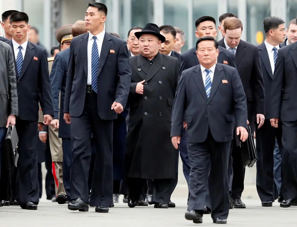 קים ג'ון און, מנהיגה של צפון קוריאה, מגיע לרוסיה