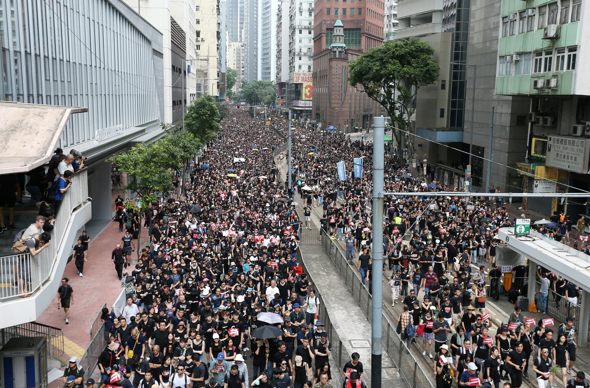 ההפגנות בהונג קונג בעקבות הצעת חוק ההסגרה לסין