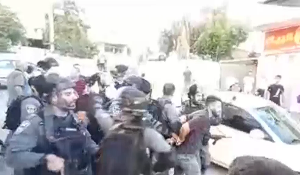 מעצרו של פאדי עובייד במזרח ירושלים