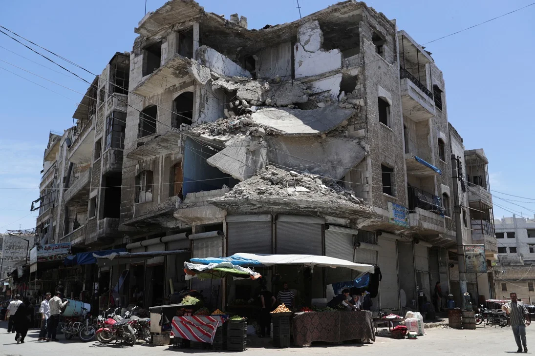 אזור מלחמה באידליב, סוריה